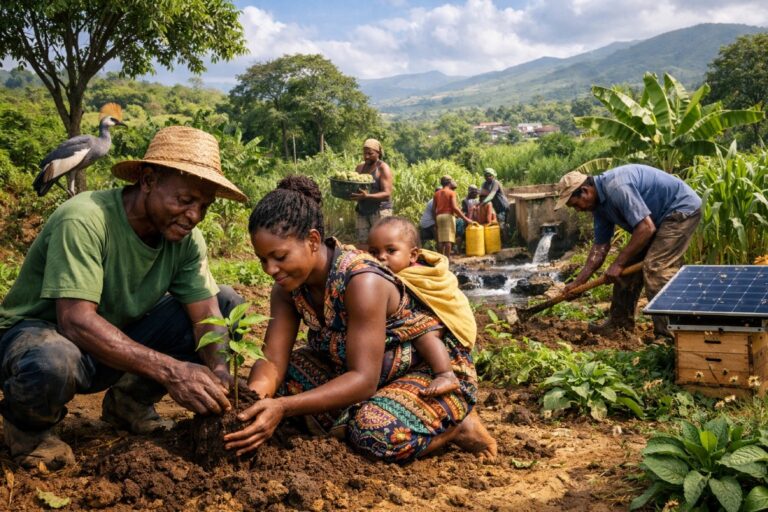 Read more about the article Beyond the Trees: How Sustainable Agriculture and Community Support Build Climate Resilience in Cameroon